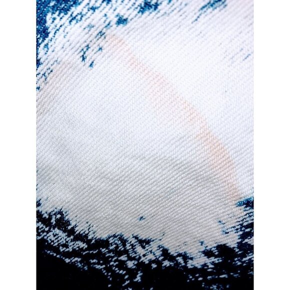 Distressed Slim Denim Jacket For Men's - Picture 5 of 10